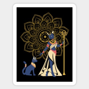 Egyptian Goddess Bastet Magnet